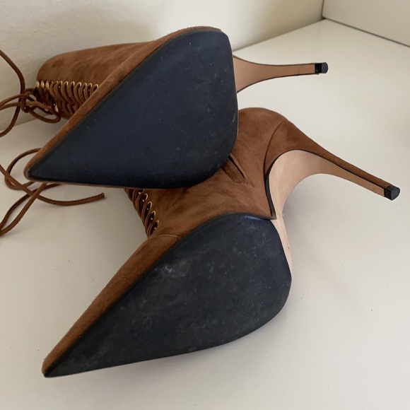 Sergio Rossi size 37 Scarpe Donna Bootie RRP $995 - Picture 9 of 10